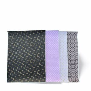 Designer Style Faux Leather Sheets - 4 Designs